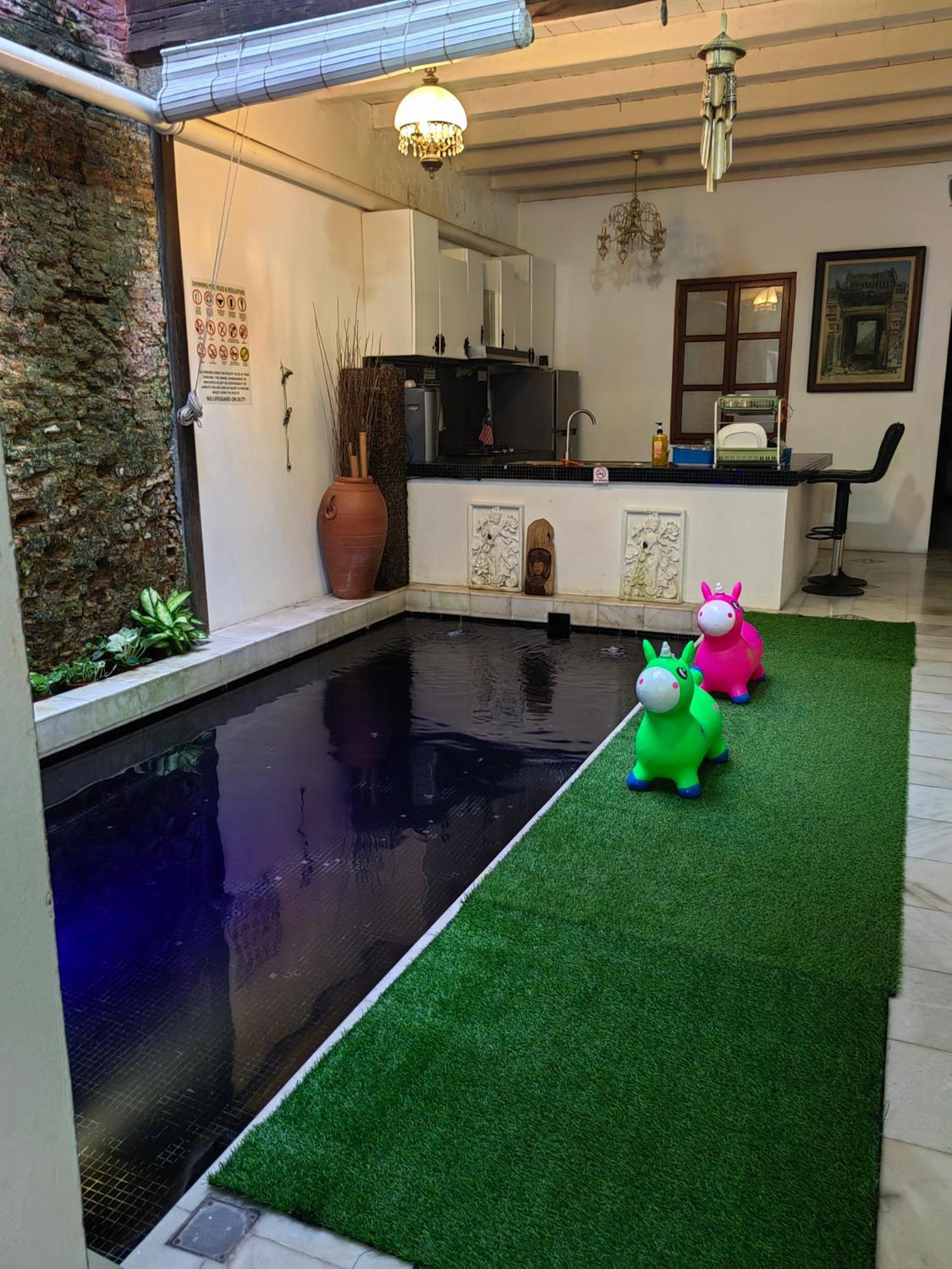 Rumah Warisan Penang Villa George Town Buitenkant foto